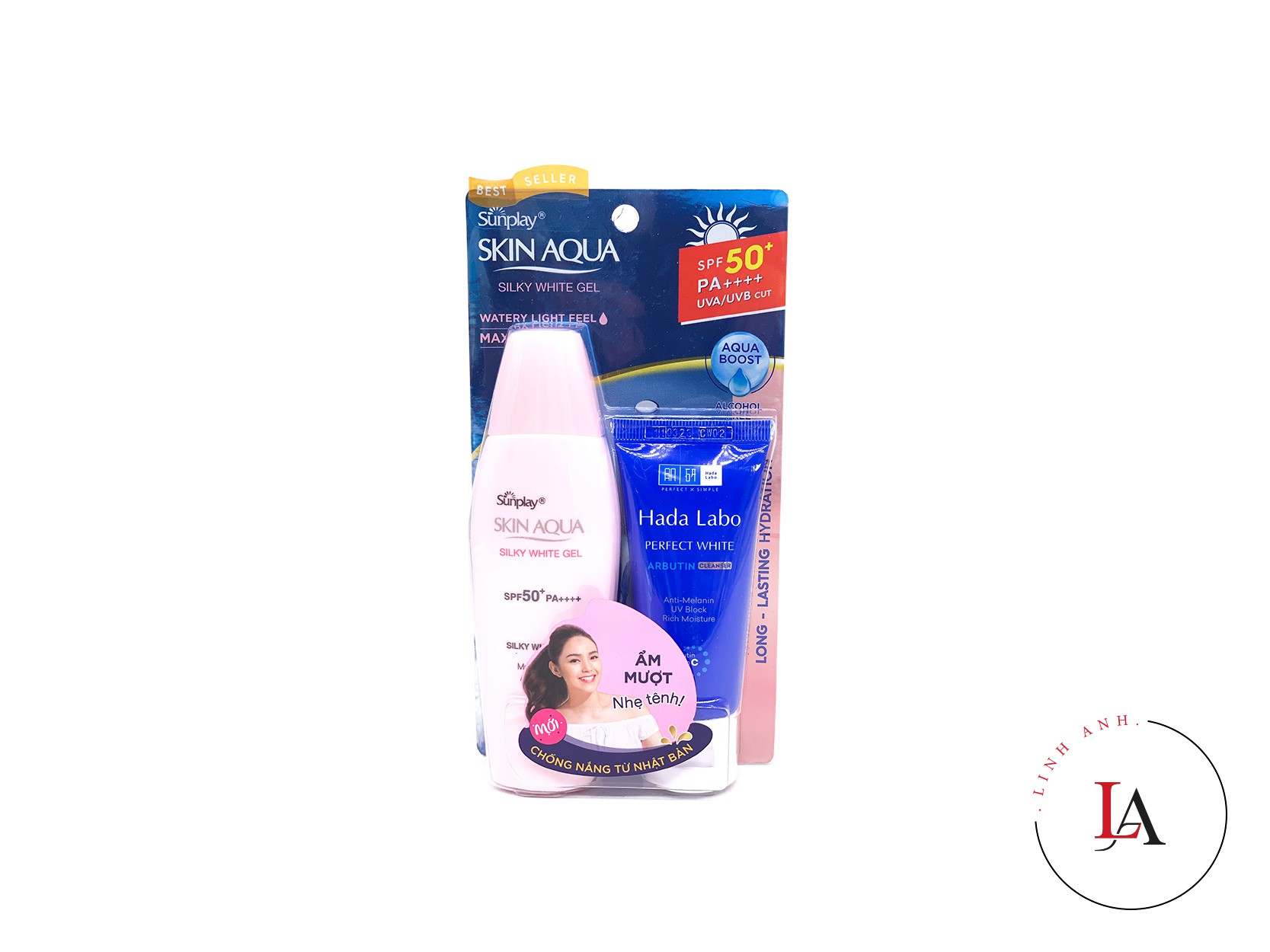 Kem chống nắng Sunplay Silky White Gel